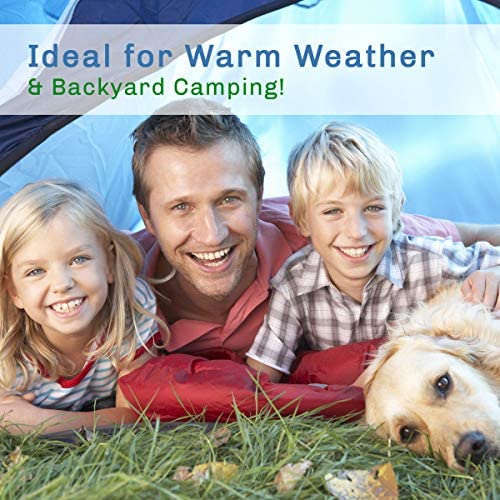 2-Person Camping Tent - Includes Rain Fly and Carrying Bag - Lightweight Compact Outdoor Tent for Backpacking, Hiking, or Beaches by Wakeman (Orange) - Image 5