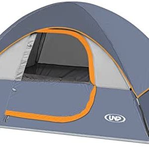 Camping Tent 2 Person, Waterproof Windproof Tent with Rainfly Easy Set up-Portable Dome Tents for Camping
