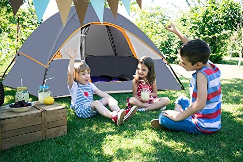 Camping Tent 2 Person, Waterproof Windproof Tent with Rainfly Easy Set up-Portable Dome Tents for Camping - Image 7