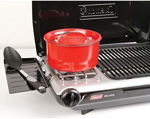 Coleman Gas Camping Grill/Stove | Tabletop Propane 2 in 1 Grill/Stove, 2 Burner - Image 8